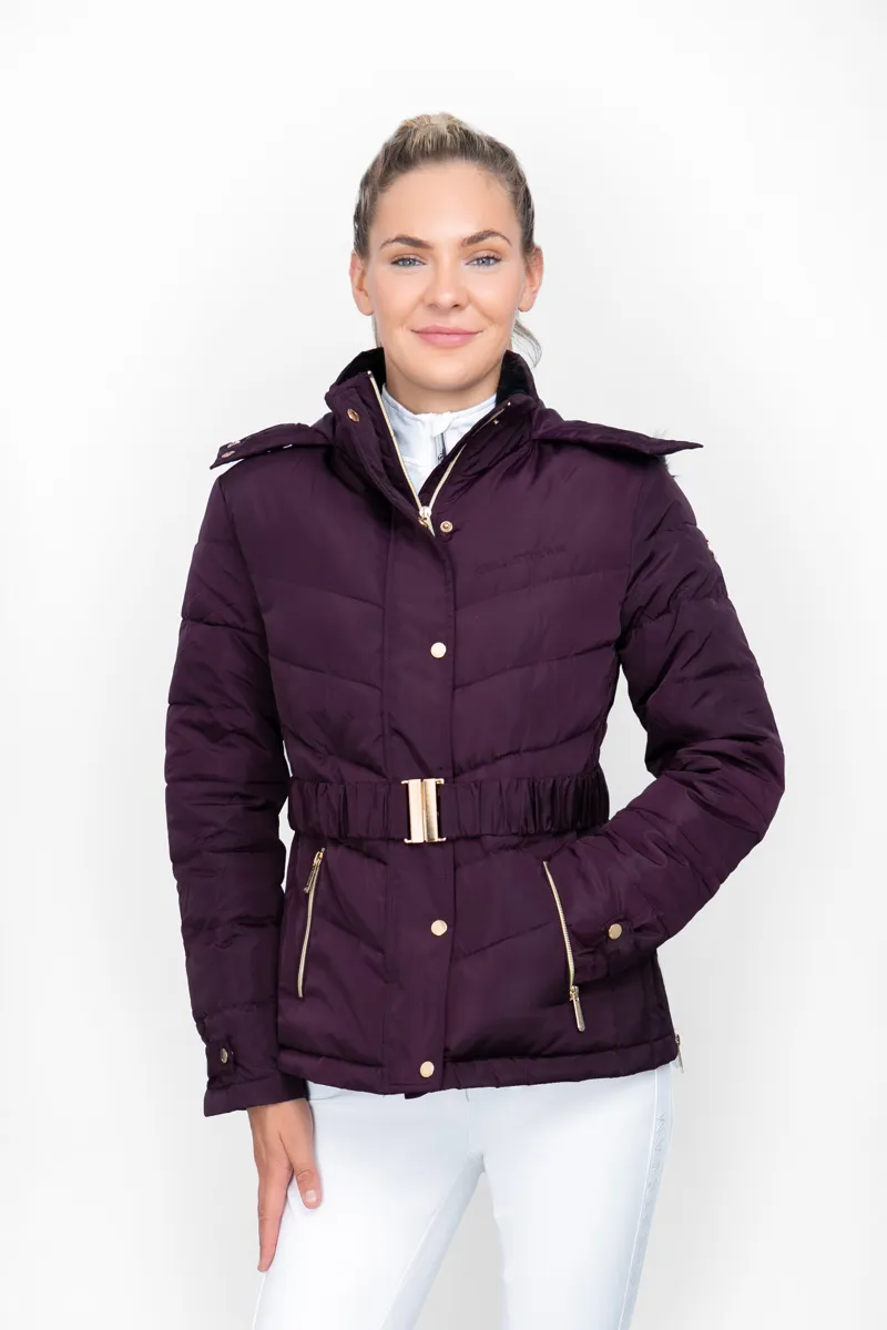 Coldstream Cornhill Quilted Coat - Mulberry Purple-1